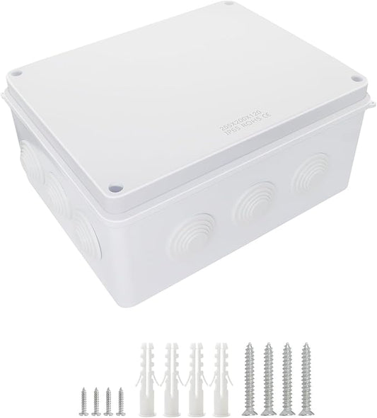 LeMotech Junction Box, ABS Plastic IP65 Waterproof and Dustproof, Universal by LeMotech