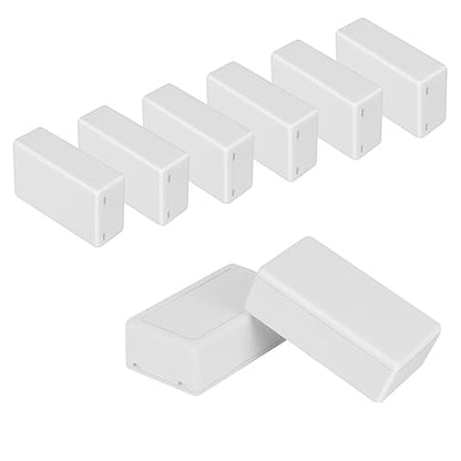 Project Box 8 Pieces Electrical Box Small Junction Box ABS Plastic Enclosure by HoHaing