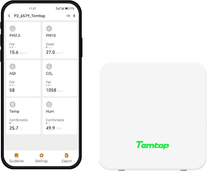 Temtop P2 Air Quality Monitor by Temtop