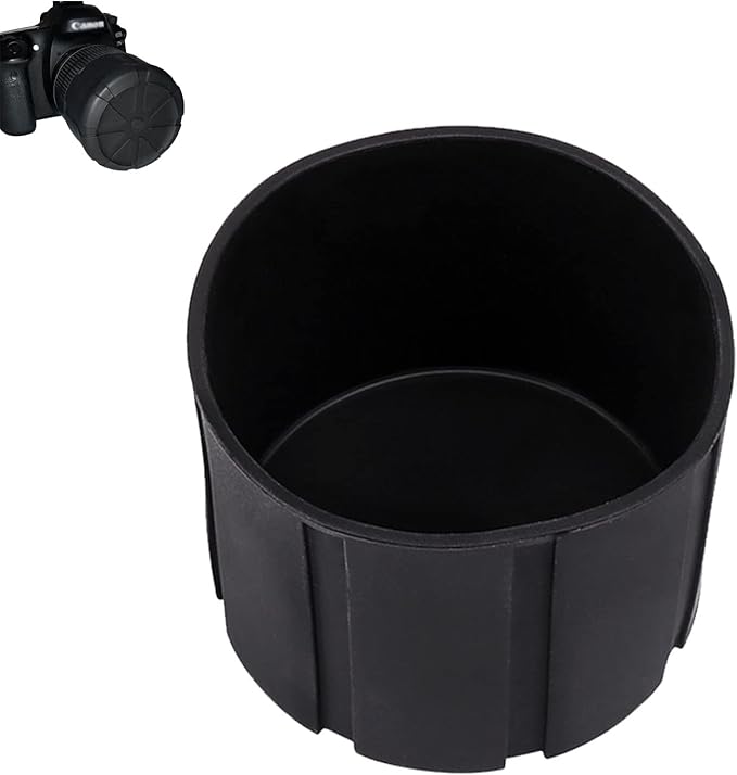 Camera Lens Cap SLR Camera Silicone Protector Cap Dustproof Lens Cover by QYNuLi