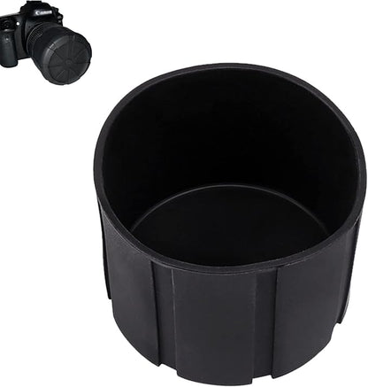Camera Lens Cap SLR Camera Silicone Protector Cap Dustproof Lens Cover by QYNuLi
