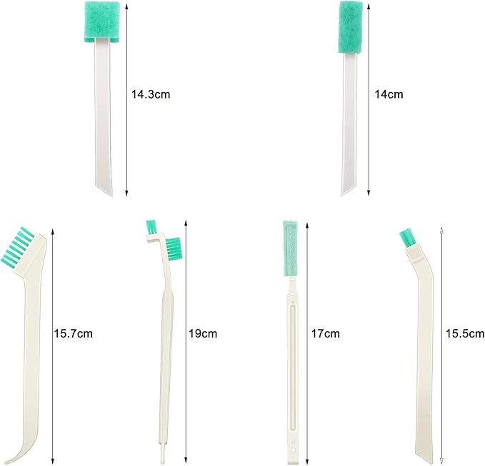 XINRUI 16 Pcs Small Household Cleaning Brushes, Deep Detail Crevice Cleaner - Image 2
