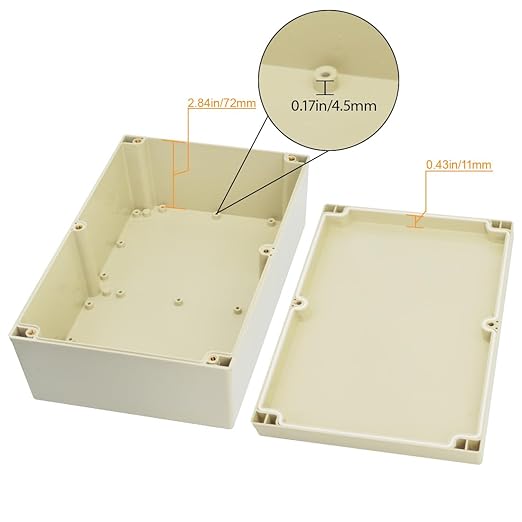 LeMotech Waterproof Dustproof IP65 ABS Plastic Junction Box Universal Electric - Image 4