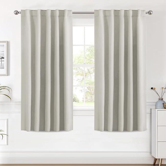 H.VERSAILTEX Blackout Curtains Thermal Insulated Window Treatment Panels Room by HVERSAILTEX