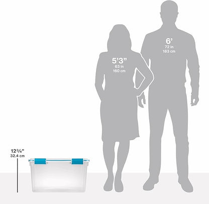 54 Quart Clear Storage Bin - Image 5