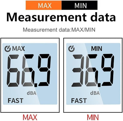 REDYY Sound Leveling Meter, High Precisions Sound Leveling Meter Decibel Noise - Image 8