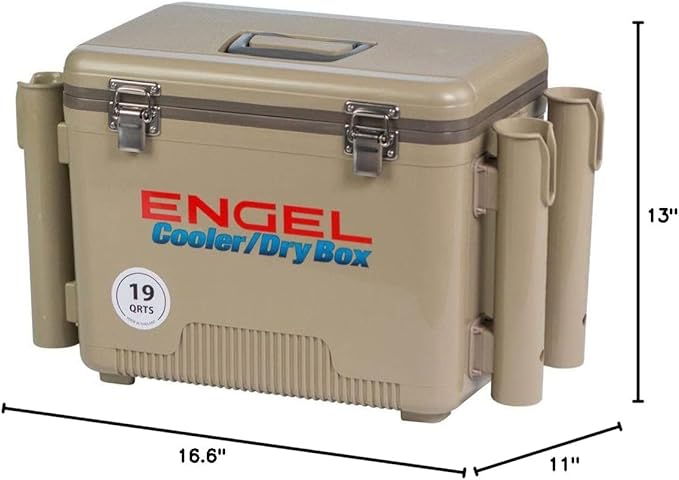 Engel UC19 19qt Leak-Proof, Air Tight, Fishing Drybox Cooler - Image 2