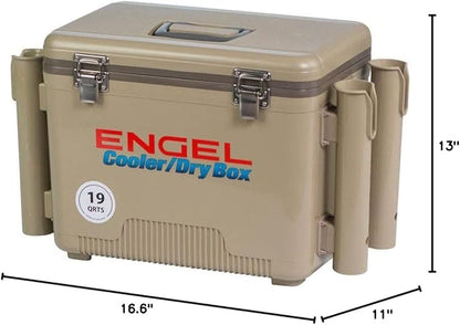 Engel UC19 19qt Leak-Proof, Air Tight, Fishing Drybox Cooler - Image 2