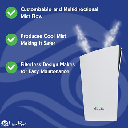 LP485HUM LivePure Ultrasonic Humidifier - Image 3