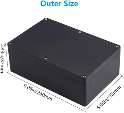 Project Box ABS Black Electrical Boxes IP67 Outdoor Waterproof box Electronic - Image 2