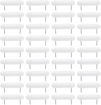 Haidong-36PCS White Plastic Head Double pin by Haidong