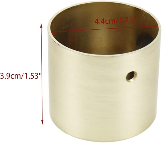 4pcs Modern Table Foot Cover Caps Brass Chair Feet Protector Zinc Alloy Round - Image 4