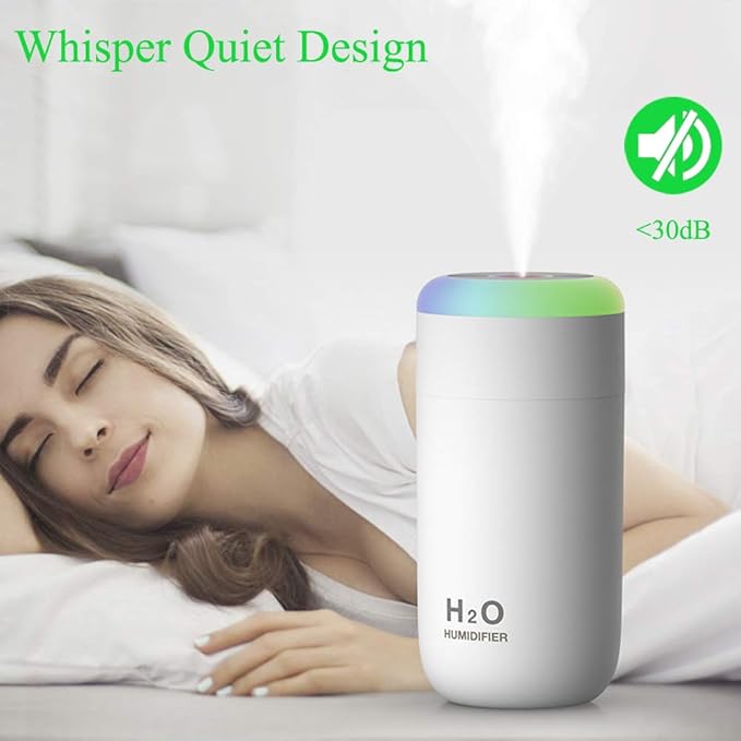 Mini Humidifier, 350ml Small Humidifier - Image 3