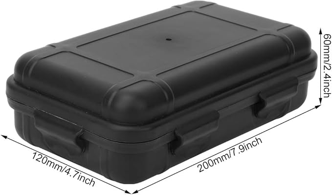 Alomejor Survival case, Shockproof airtight Dry Storage Box - Image 3