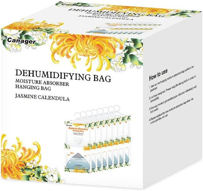 CANAGER Hanging Moisture Absorber, Jasmine Calendula Moistureproof Hanging - Image 2
