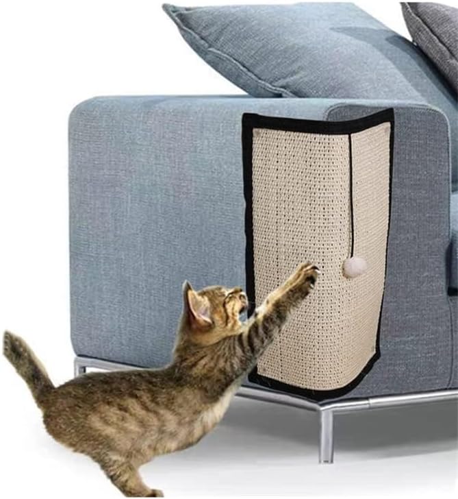 Cat Scratch pad Sofa Protector, Natural sisal Sofa Protector, Anti Scratch pad by Rirsoasy