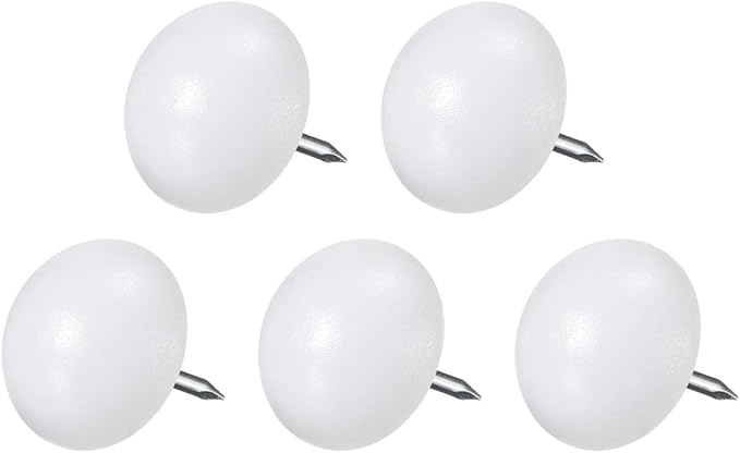 uxcell Furniture Feet Nail Plastic Glide Nails Chair Table Leg Protector Pads - Image 3