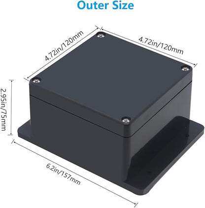 Project Box, Project Boxes Plastic Electric Project Case Junction Box Power Case - Image 2
