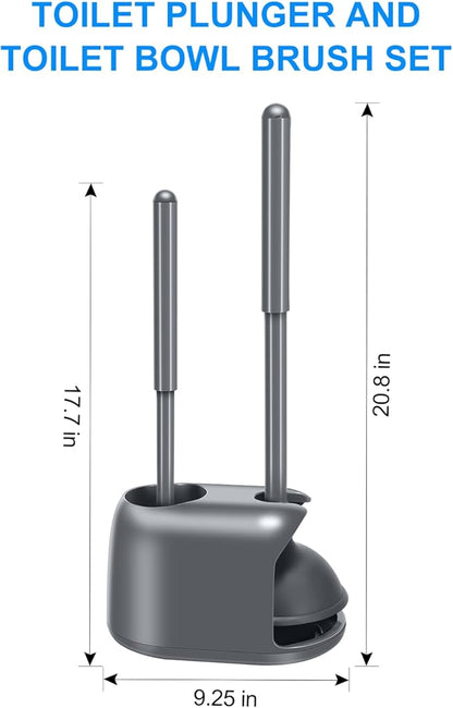 SetSail Toilet Brush and Plunger Set, Toilet Plungers - Image 2