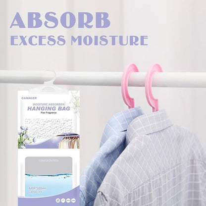 CANAGER Hanging Moisture Absorber, Flax Fragrance Moistureproof Desiccant - Image 2