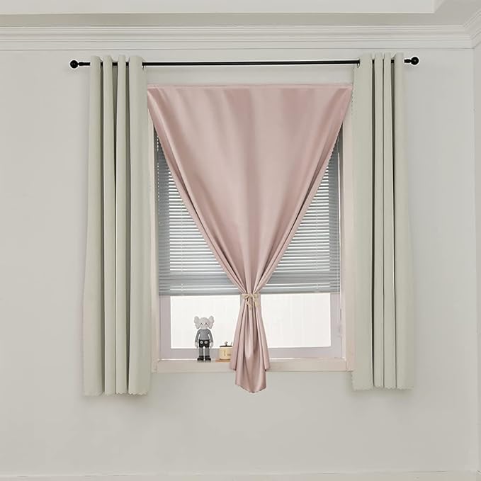 Autohesion Curtains for Windows, Bedroom Blackout Curtains for - Image 9