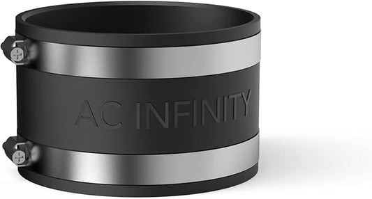 AC Infinity Noise Reduction Clamp 4-Inch, Duct Coupler by ACInfinity