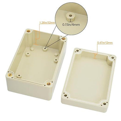 LeMotech Waterproof Dustproof IP65 ABS Plastic Junction Box Universal Electric - Image 4