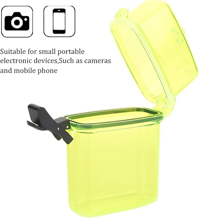 Keenso Diving Seal Box, 3 Colors Plastic Dry Box Transparent Waterproof Sealing - Image 5