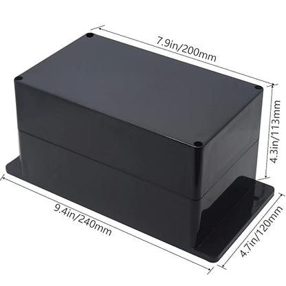 Zulkit Junction Box ABS Plastic Dustproof Waterproof IP65 Universal Electrical - Image 2