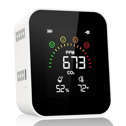 Air Quality Monitor Indoor for CO2, YOWEXA 400-10, 000 PPM Carbon Dioxide by Yowexa
