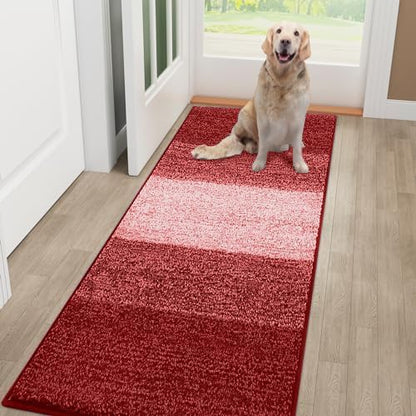 Smiry Dog Door Mat for Muddy Paws, Absorbs Moisture and Dirt, Low-Profile by Smiry