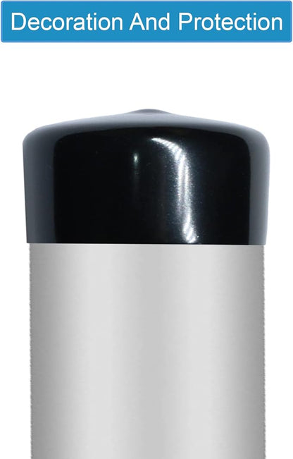 Acocony 2 1/4 Inch Rubber Cap Round 2.25 Inch Rubber End Caps PVC Flexible - Image 5