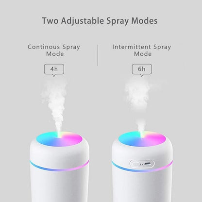 Colorful Cool Mini Humidifier, Essential Oil Diffuser Aroma Essential Oil USB - Image 2