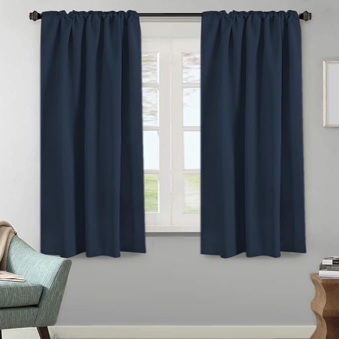 H.VERSAILTEX Blackout Curtains Thermal Insulated Window Treatment Panels Room - Image 2