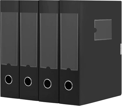 HUA JIE A4 Storage File Boxes Plastic Archives Cases by HUA+JIE