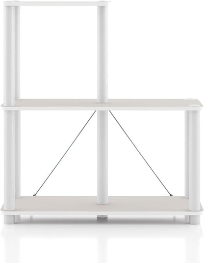 Homes: Inside + Out Apexa Modern 3-Cube Ladder Shelving Units, Collectibles - Image 11