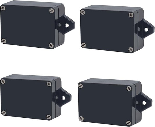 Project Box ABS Plastic Black Electrical Boxes IP65 Waterproof DIY Electronic by Otdorpatio