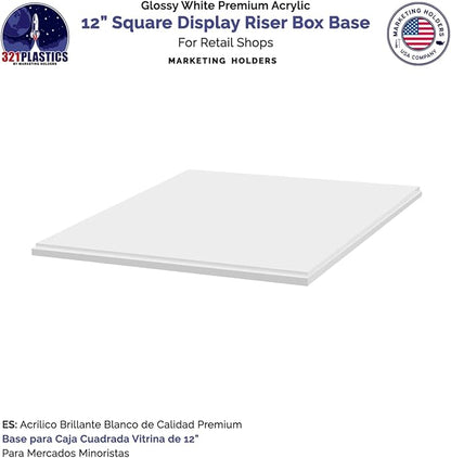 Marketing Holders 12"W x 12"D x 40"H Black Cube - Image 8