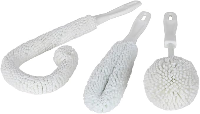 Lily's Home Decanter Cleaning Brush Set, Glassware Cleaning Brushes - Image 5