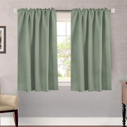 H.VERSAILTEX Blackout Curtains Thermal Insulated Window Treatment Panels Room - Image 2
