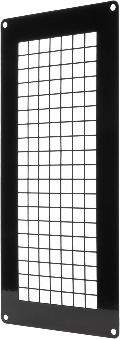 Repa Market 10" x 5" Inch Black Galvanized Steel Rectangular Crawl Space Vent - Image 6