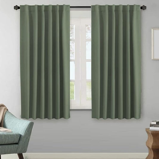 H.VERSAILTEX Blackout Curtains Thermal Insulated Window Treatment Panels Room by HVERSAILTEX