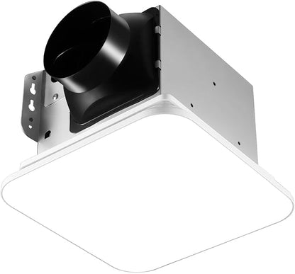 Bathroom Exhaust Fan with Light 110 CFM Quiet with Color Change, - Image 8