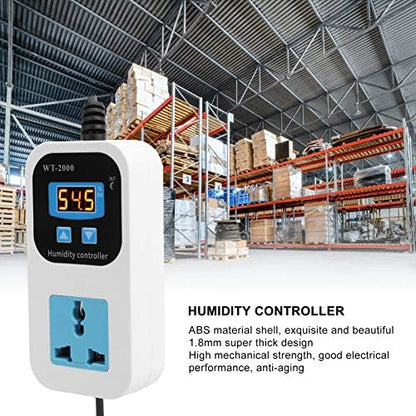 Humidity Controller, WT2000 Humidistat Mushroom Greenhouse Pre Wired Outlet - Image 4