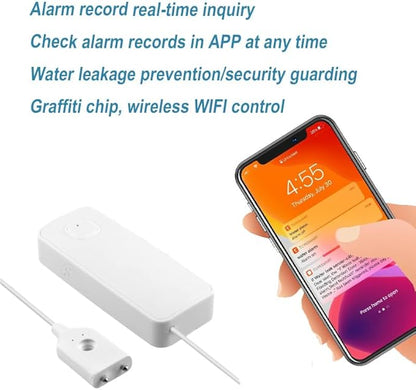 3PCS WiFi Water Leak Detector Kit, 80dB Water Sensor Alarm, Sump Pump Leakage - Image 5