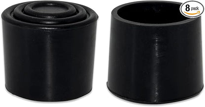 Flyshop 1-1/4", 32 mm, Patio Round Chair Leg Caps, Furniture Table Feet Covers by Flyshop