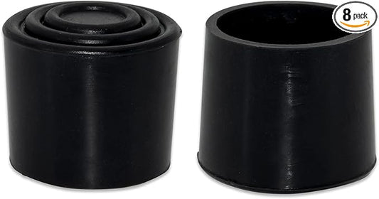 Flyshop 1-1/4", 32 mm, Patio Round Chair Leg Caps, Furniture Table Feet Covers by Flyshop