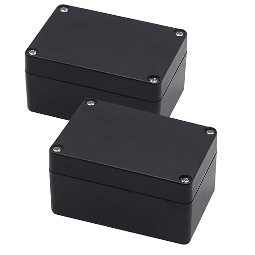 Junction Box, Zulkit Project Box IP65 Waterproof Outdoor Box ABS Plastic by Zulkit