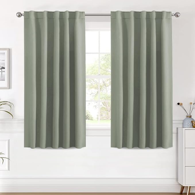 H.VERSAILTEX Blackout Curtains Thermal Insulated Window Treatment Panels Room by HVERSAILTEX