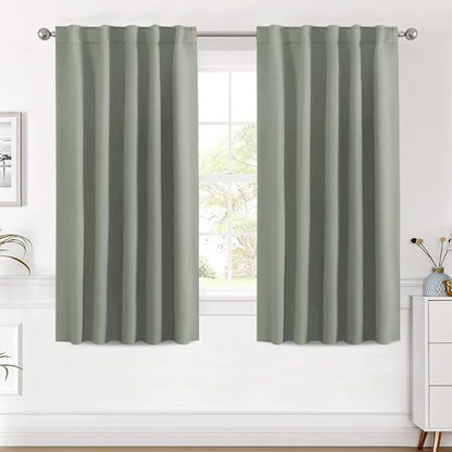 H.VERSAILTEX Blackout Curtains Thermal Insulated Window Treatment Panels Room by HVERSAILTEX